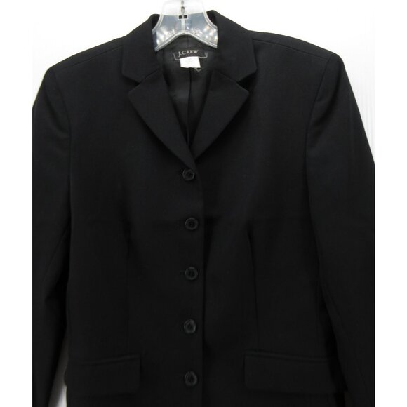 VTG J Crew Blazer 4 Wool Jacket Coat Button Up Career Office Japan - Picture 2 of 9